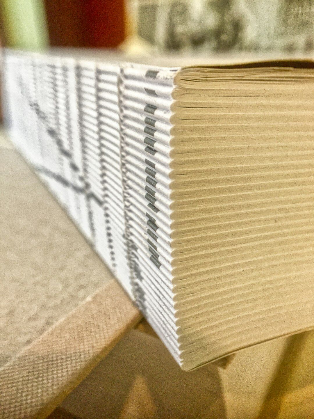 detective book cover close up